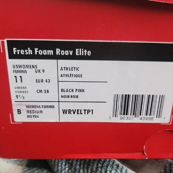 New Balance Fresh Foam Roav Elite Leopard Sneakers - Picture 2 of 3